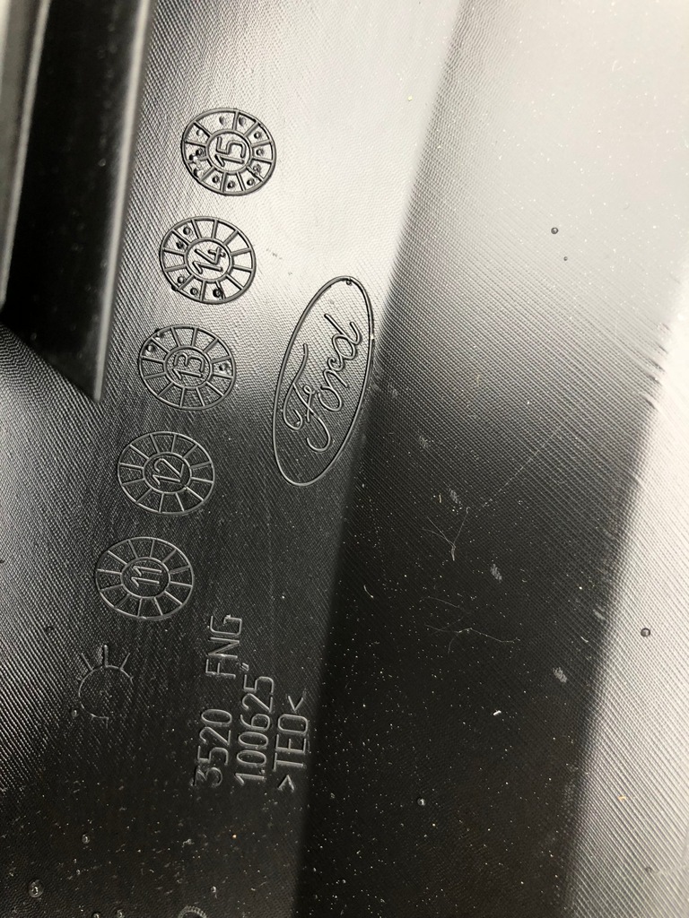 фото №6, Ford focus mk3 electric молдинг накладка-спойлер бампера