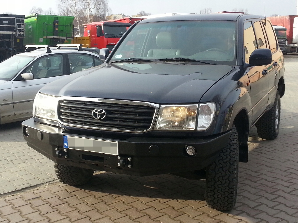 фото №13, Бампер перед toyota land cruiser 100 металлический