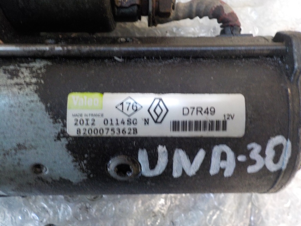 фото №2, Стартер renault laguna ii 1.9dci 8200075362b