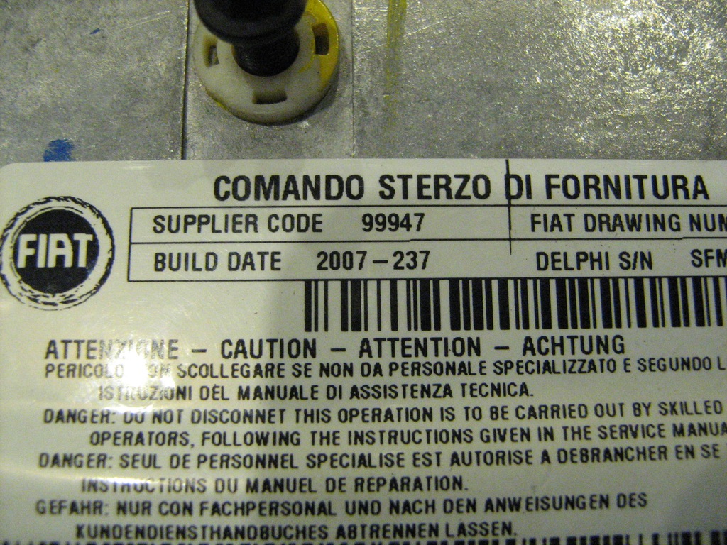 фото №7, Fiat оригінальний номер 26099236 блок керування підсилювача