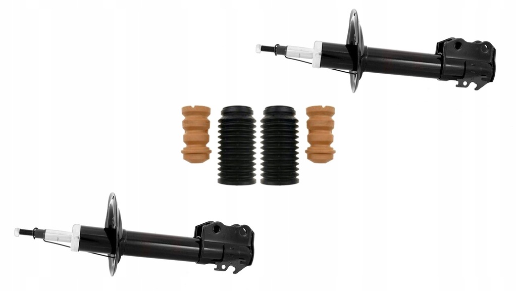 фото №1, Амортизатори перед toyota yaris 2005- +захист