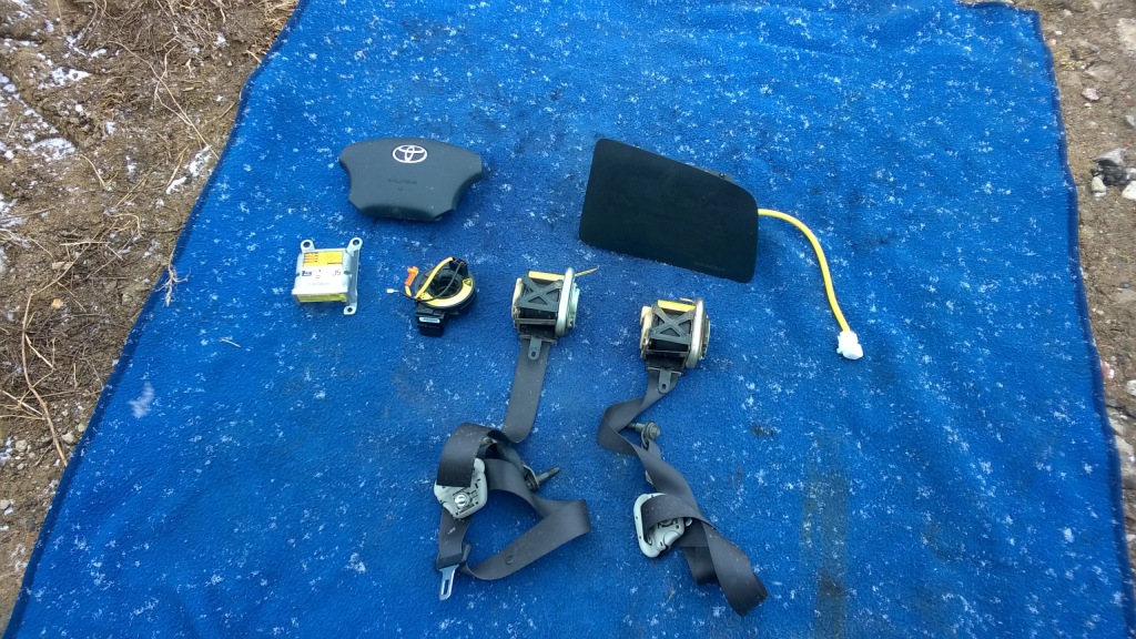 фото №1, Toyota avensis verso lift - комплект подушек подушка безопасности