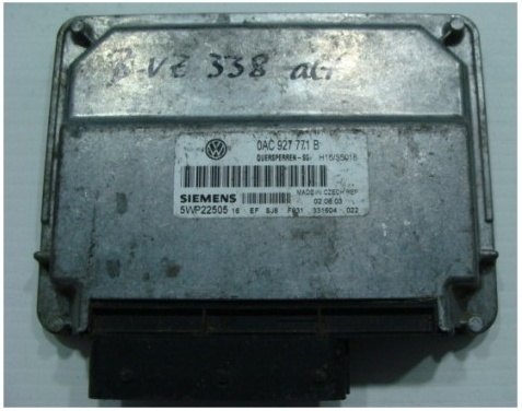 фото №1, Бортовой компьютер дифференциал touareg 0ac927771b