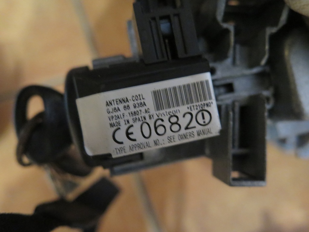 фото №6, Імобілайзер бортовий комп'ютер замок запалювання ключ mazda 6 xedos 1.6 07977