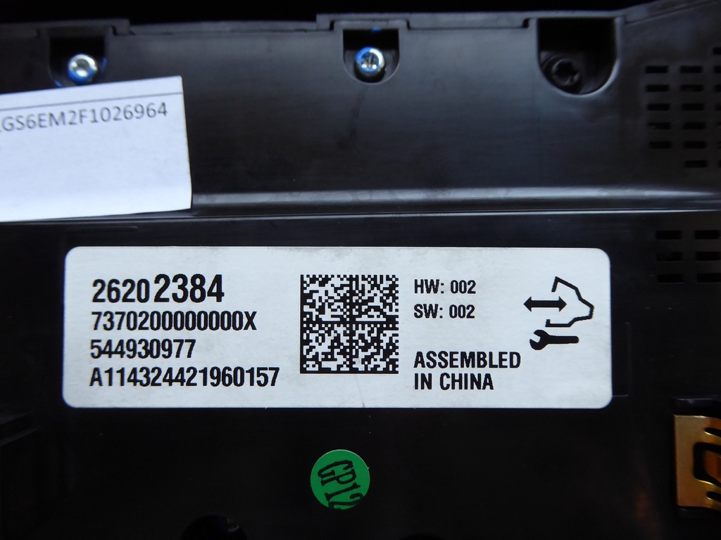 фото №3, Панель кондиціонера радіо opel insignia lift