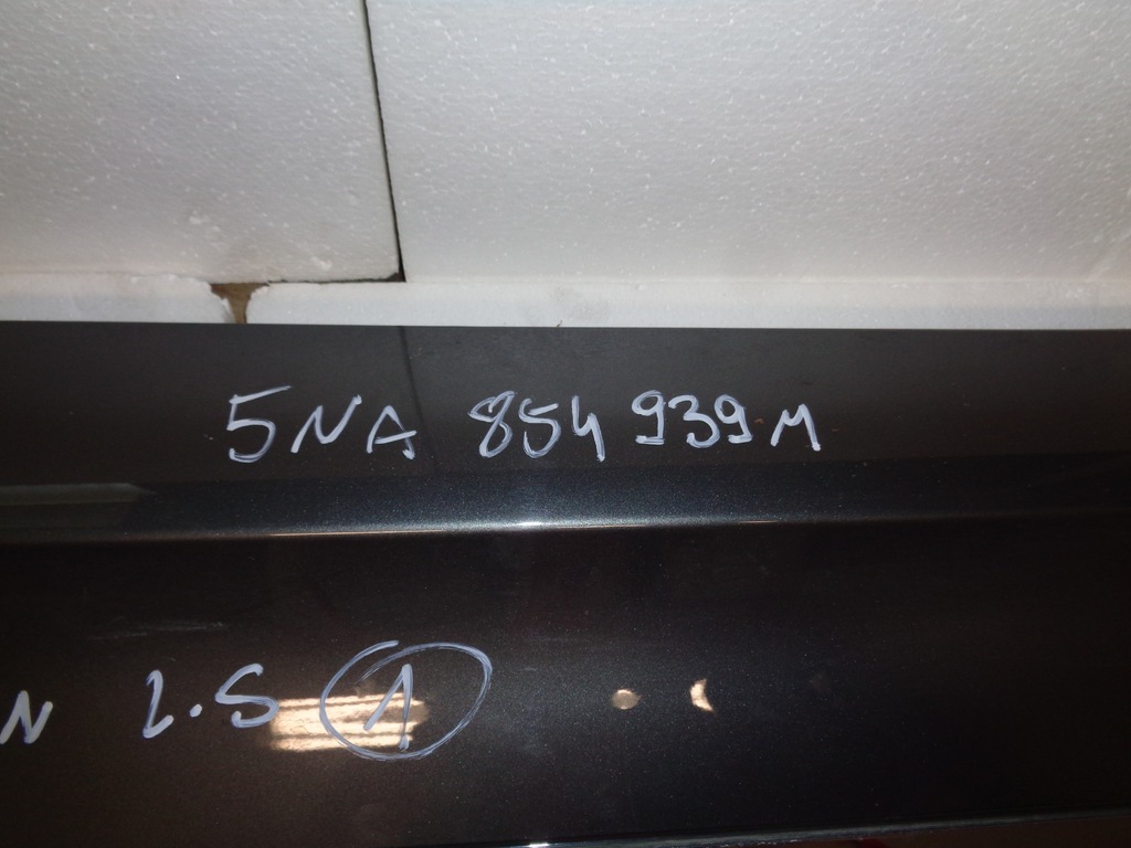 фото №3, Vw tiguan 3 хром молдинг дверная левая 5na854939m