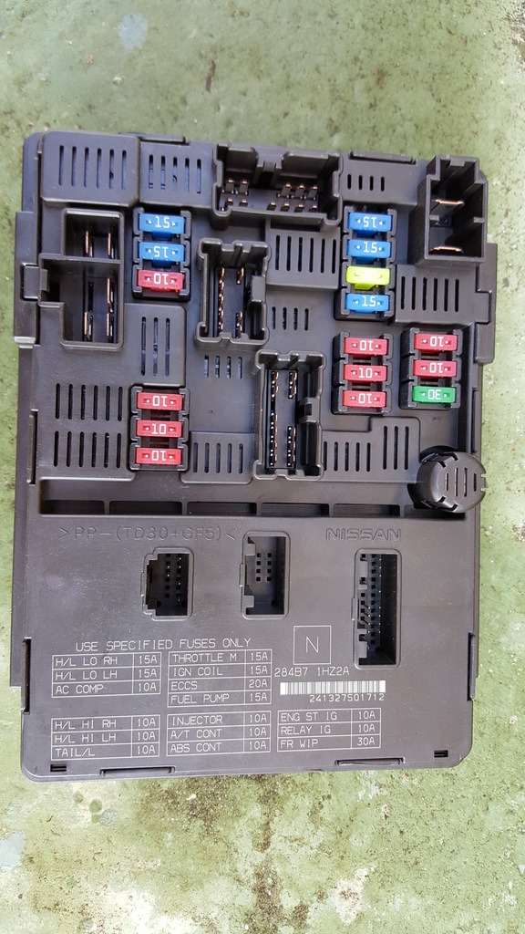 фото №1, Модуль bsi 284b71hz2a nissan note e12 1.2 i