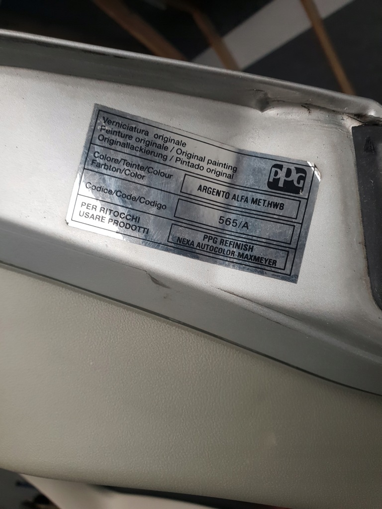 фото №6, Дверь левая правое задняя alfa romeo 159 лак 565/a