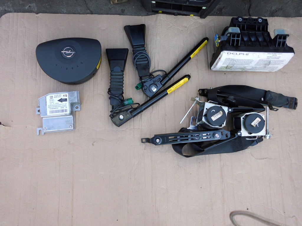 фото №4, Opel meriva a панель приладів приладова подушки безпеки натягувачі