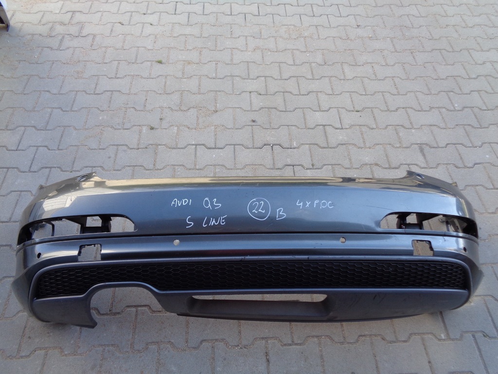 фото №1, Audi q3 8u s line s-line бампер задняя 8u0807511c