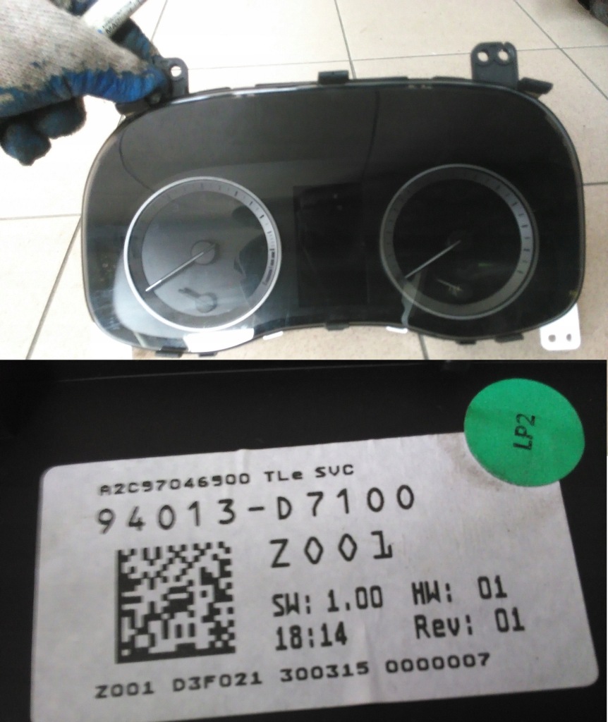 фото №1, Hyundai tucson ii 2015 1.6t-gdi лічильник 94013d7100