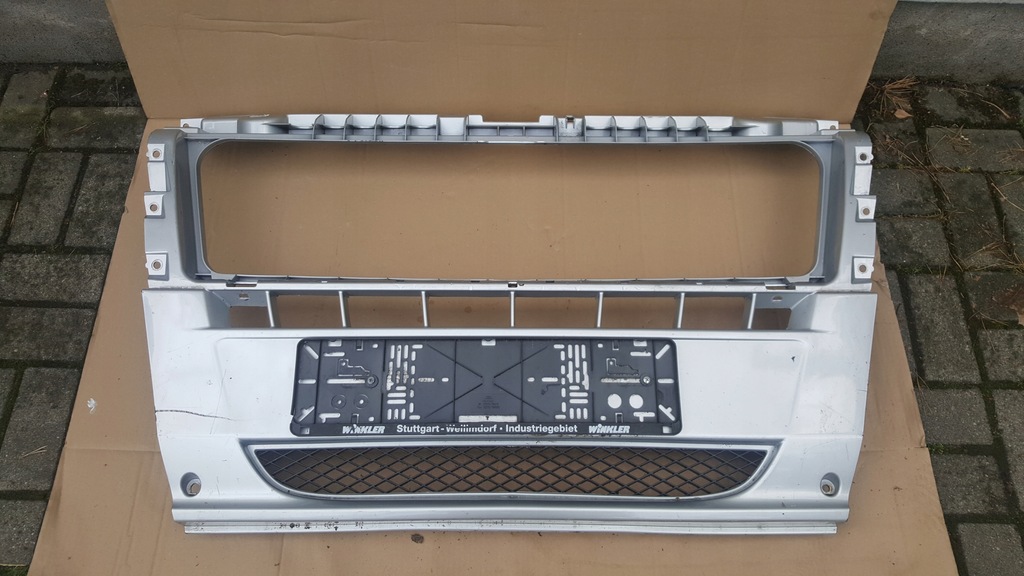 фото №1, Fiat ducato бампер решётка радиатора рамка решётка