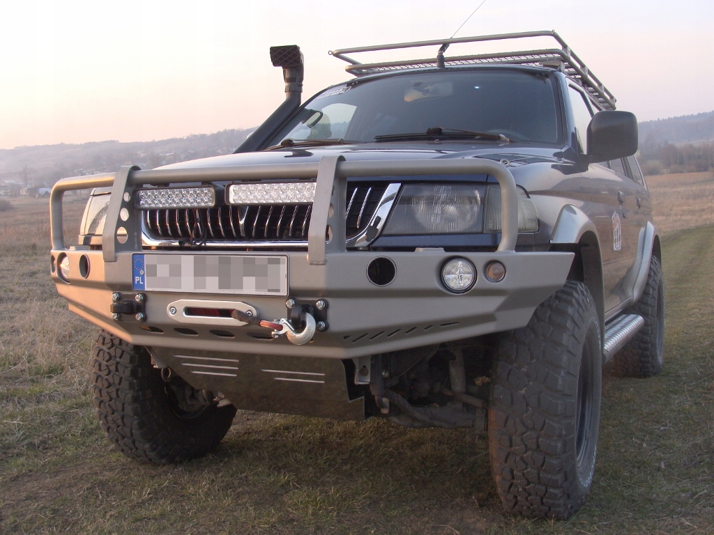 фото №7, Mitsubishi pajero sport бампер металлический стальной