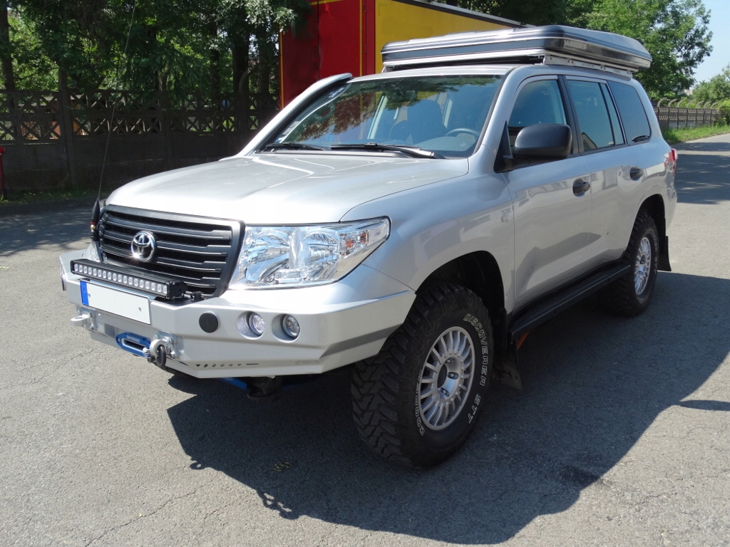 фото №13, Toyota land cruiser 200 бампер перед сталевий 4x4