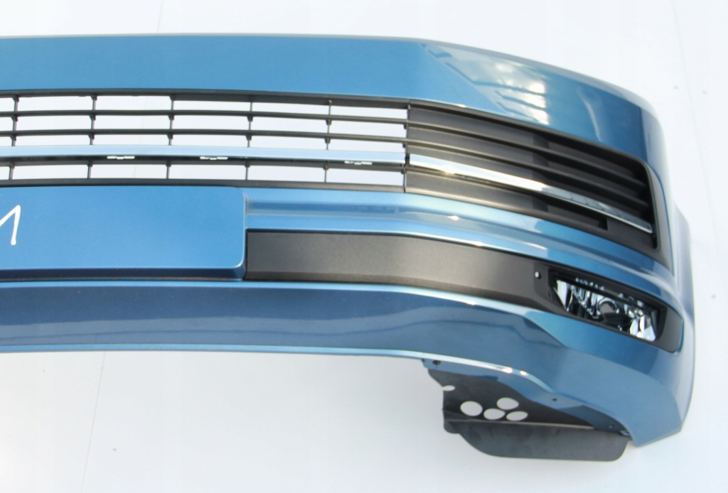 фото №3, Vw t6 бампер перед протитуманна фара хром лак r5t