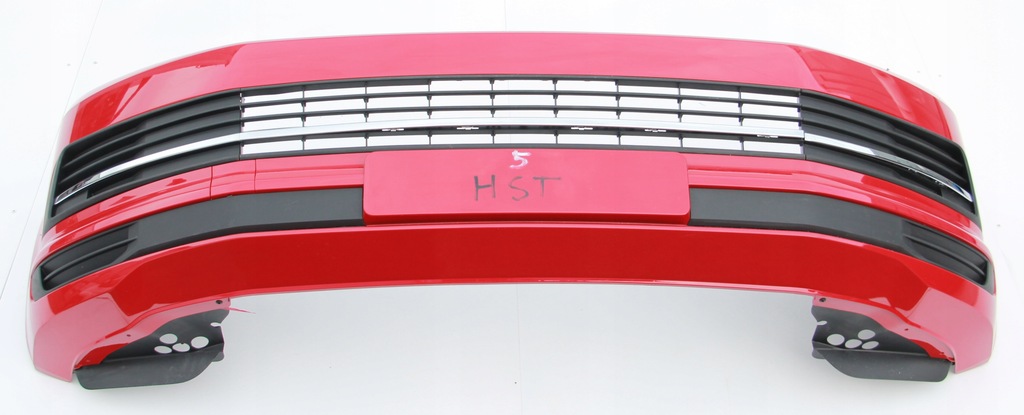 фото №1, Vw t6 бампер перед хром лак h3t