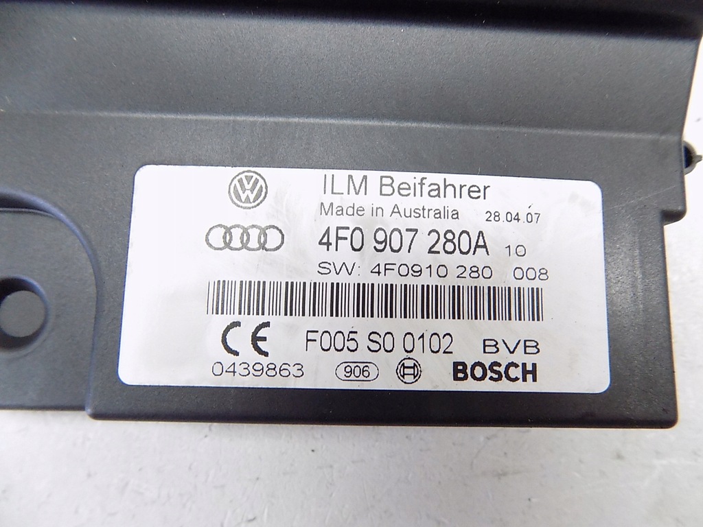 фото №11, Модуль питания ilm audi a6 c6 allroad 4f0907280a