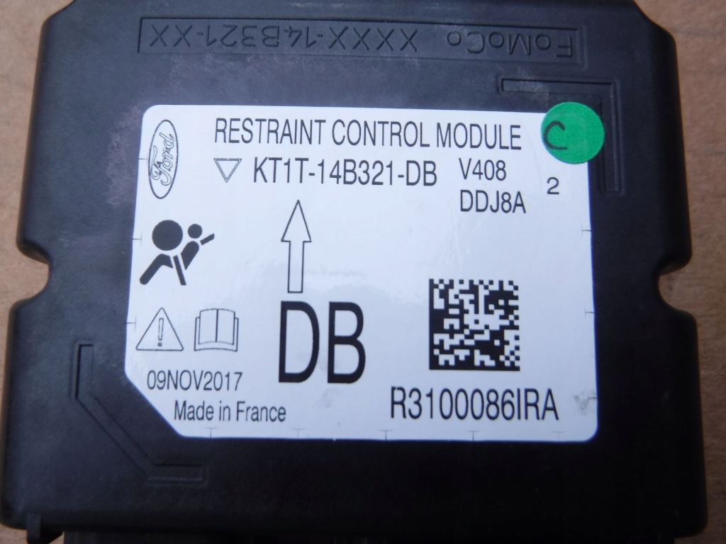 фото №2, Модуль датчик подушка безопасности ford transit connect mk2 2018-