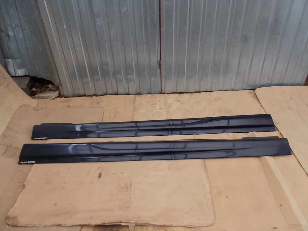 фото №1, Пороги накладки пороговые bmw e46 m-pakiet orientblau