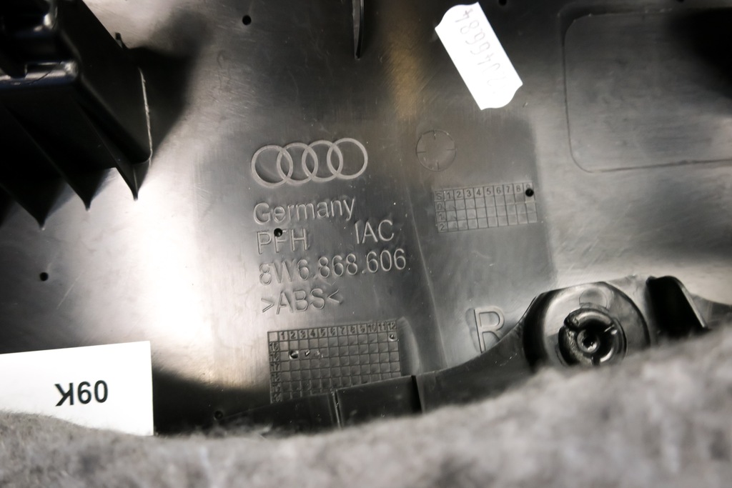 фото №7, Обивка салона правая задняя audi a5 s5 8w6 coupe