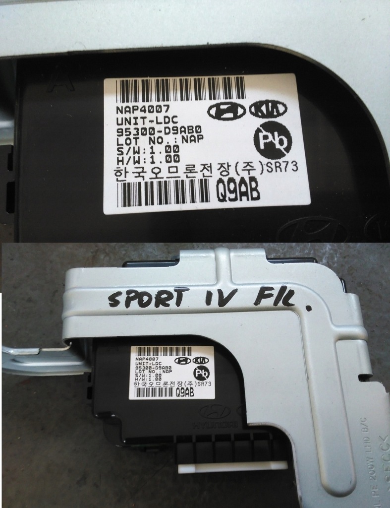 фото №1, Kia sportage iv lift 2018- модуль 95300-d9ab0