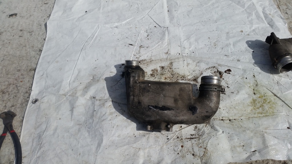 фото №1, A6290941608 mercedes труба впускний om629