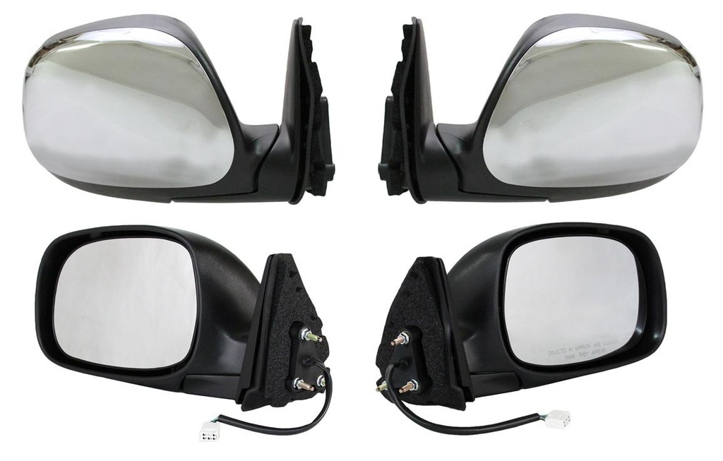 фото №1, Toyota tundra 2000-04 зеркало левая хром podg el