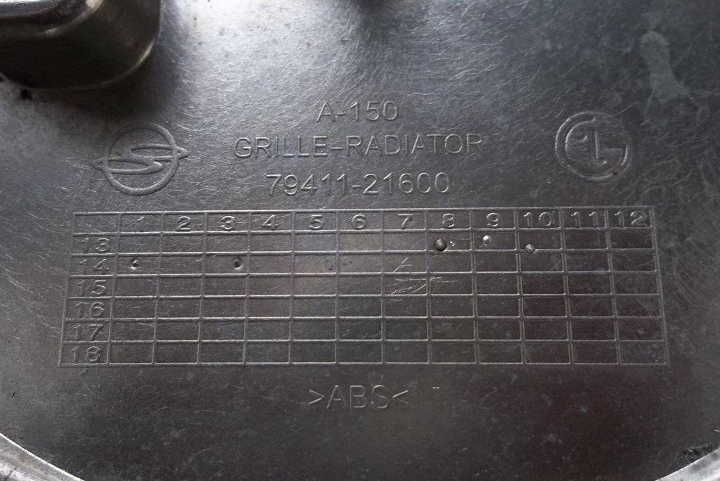 фото №5, Решётка радиатора решётка радиатора ssangyong rodius turismo