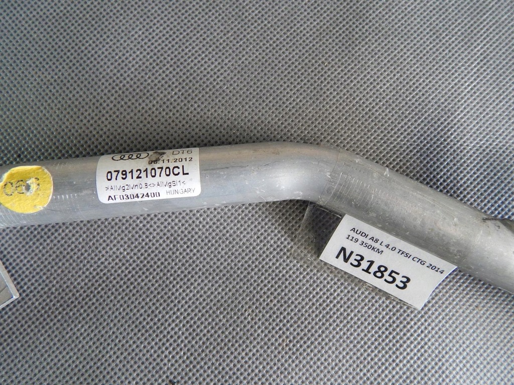 фото №2, Audi a8 l труба wody 079121070cl
