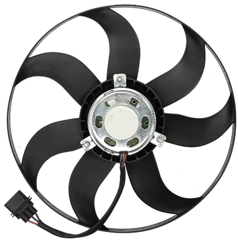 фото №3, Вентилятор радіатора skoda fabia rapid roomster