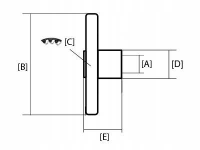 фото №16, Ступица колеса перед bez подшипник klp-ns-003pr nty